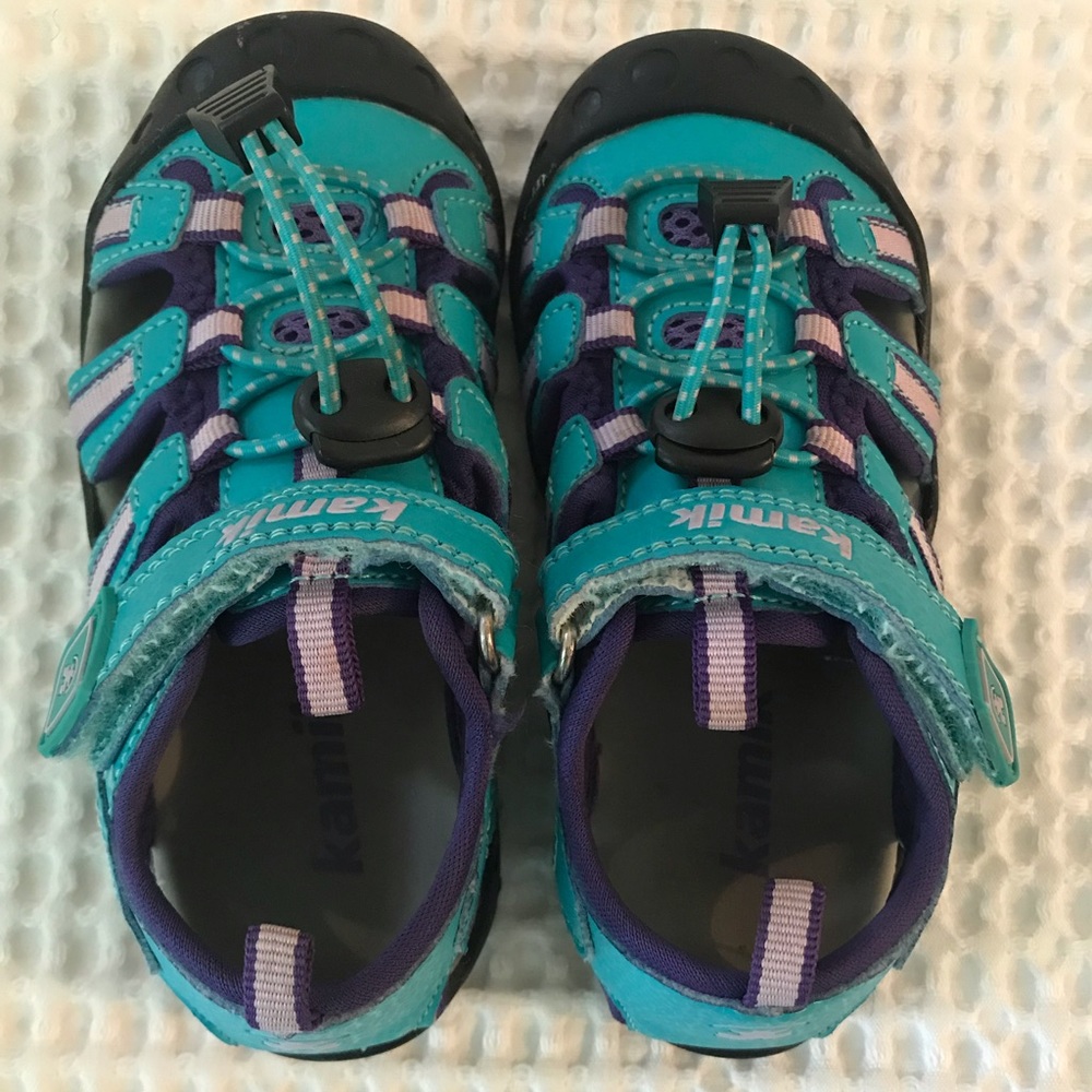 Kamik kids Crab water shoe girls size 10